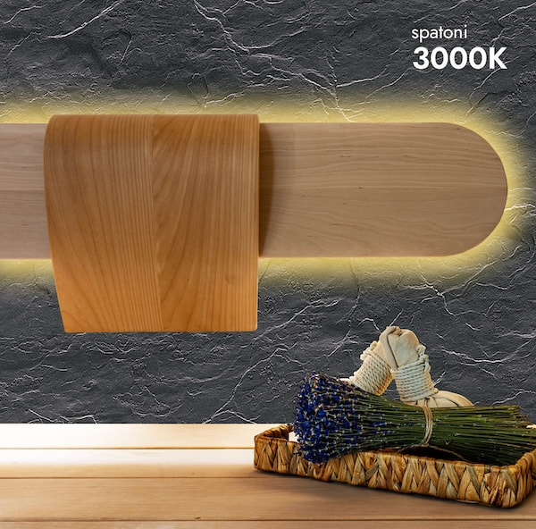 Heat-resistant LED strip SPATONI SP-Light CCT for saunas and banyas